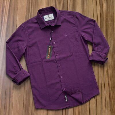 Premium Full Sleeve Solid Shirt